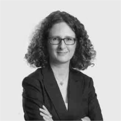 Headshot of Dalit Ben Israel, greyscale