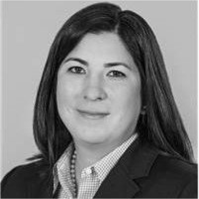 Headshot of Tara Cho, greyscale